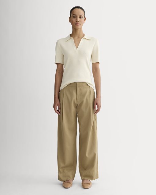 The Low-Rise Chino | Ash Brown
