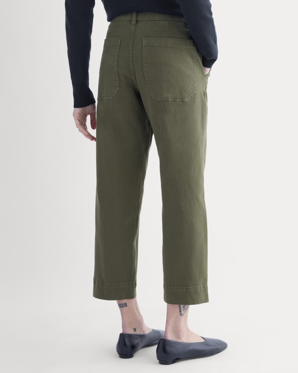 The Utility Straight-Leg Pant | Olive Night | 28.5 Inseam - Image 5