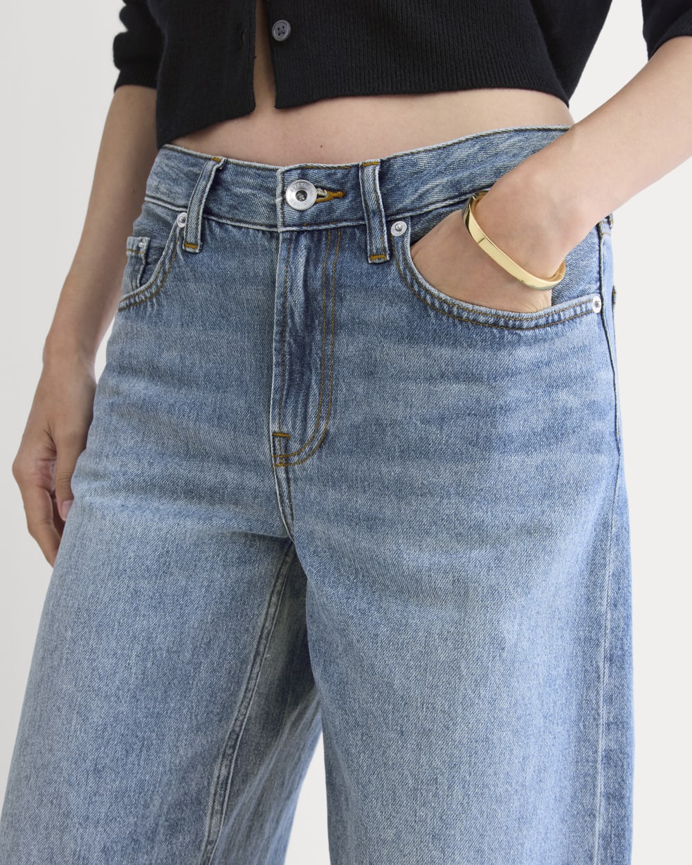 Loose Curve Jean | Tungsten Bright - Image 4
