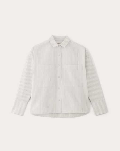Alternative view of The Boxy Oxford | White / Black