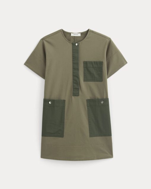 Alternative view of The Safari Mini Dress | Kalamata / Duffel Bag