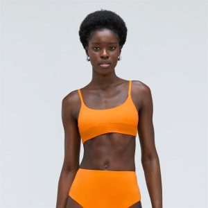 Alternative view of The Scoop-Neck Bikini Top | Turmeric
