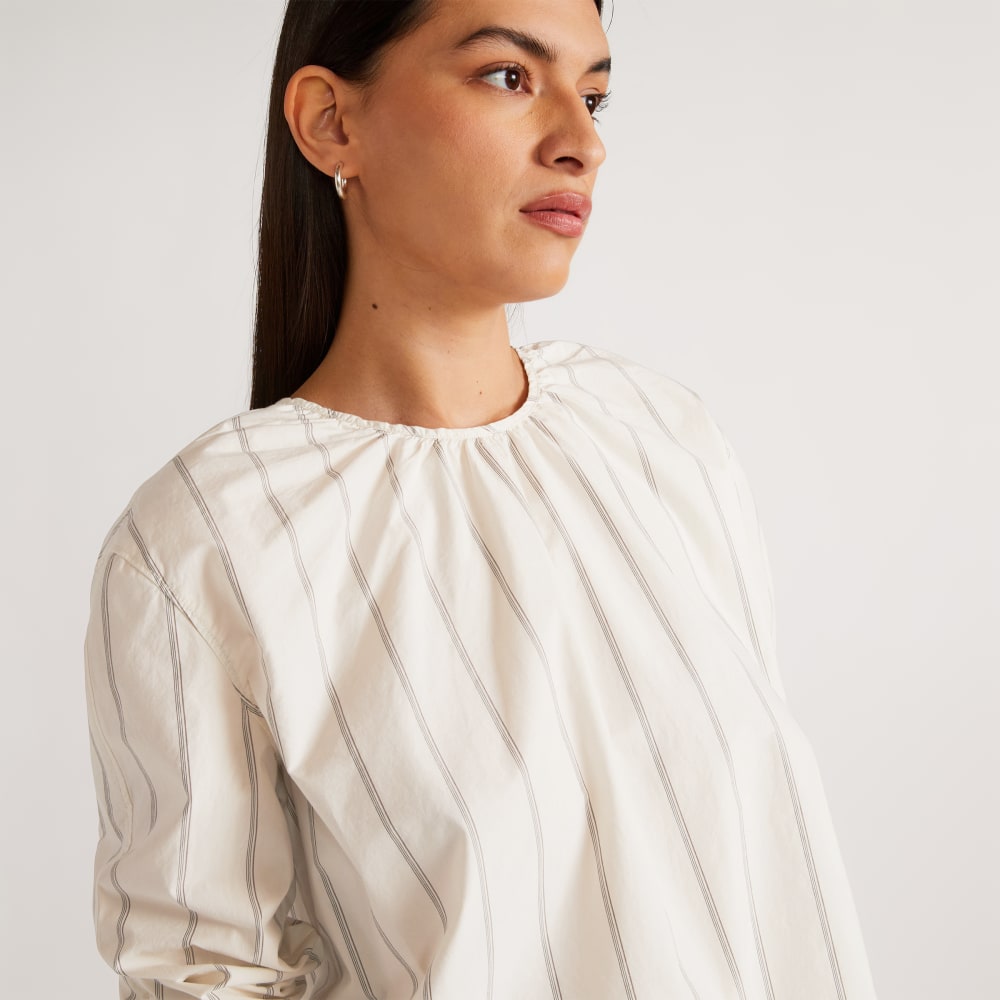 The Poplin Breeze Shirt | Black / Canvas Tan - Image 4