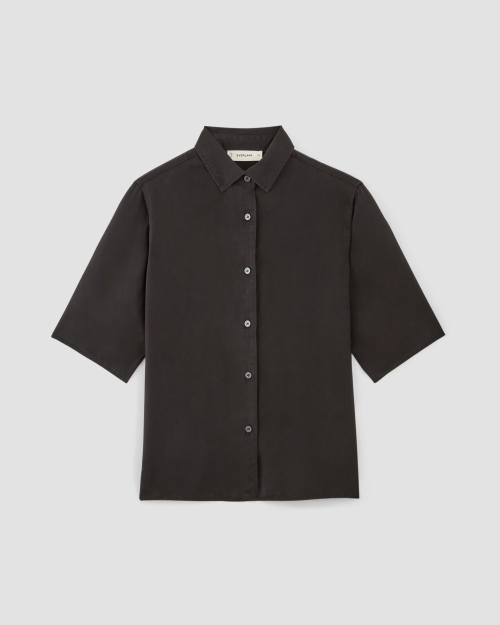 The Short-Sleeve Shirt in Butterlite | Black - Image 2