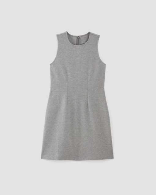 Alternative view of The Dream '90s Shift Dress | Mid Heather Grey