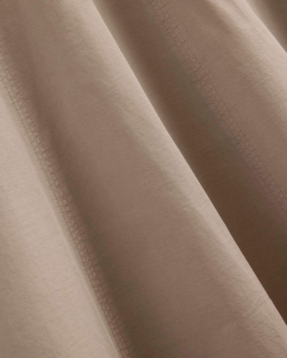 Seamed Midi Skirt | Trench Coat Khaki - Image 7