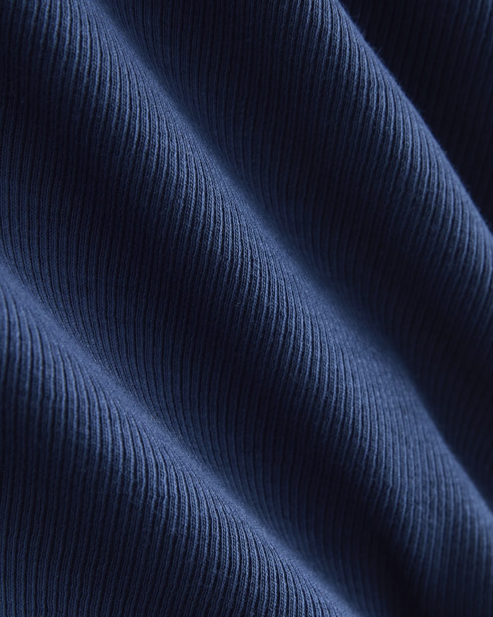 Luxe Rib Deep U-Neck Top | Estate Blue - Image 6