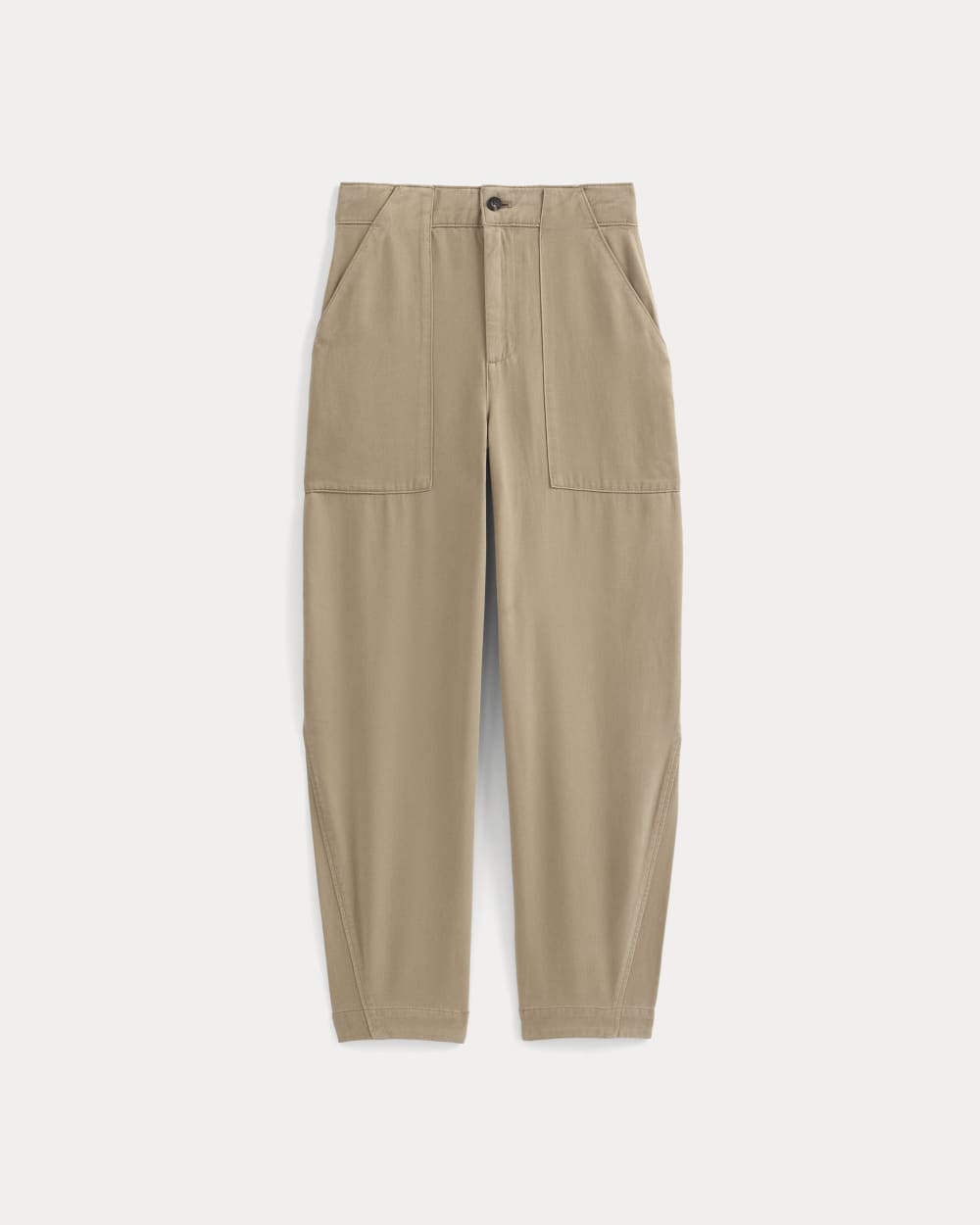 Patch Pocket Ballon Pant in Buttersoft | Chinchilla - Image 2