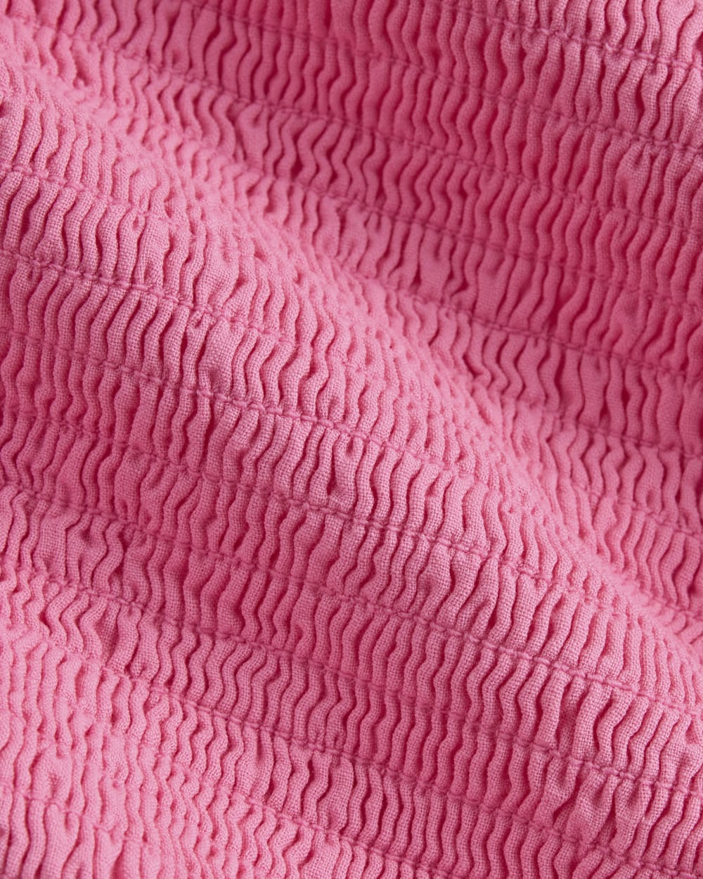 The Gauze Smocked Top | Deep Pink - Image 6