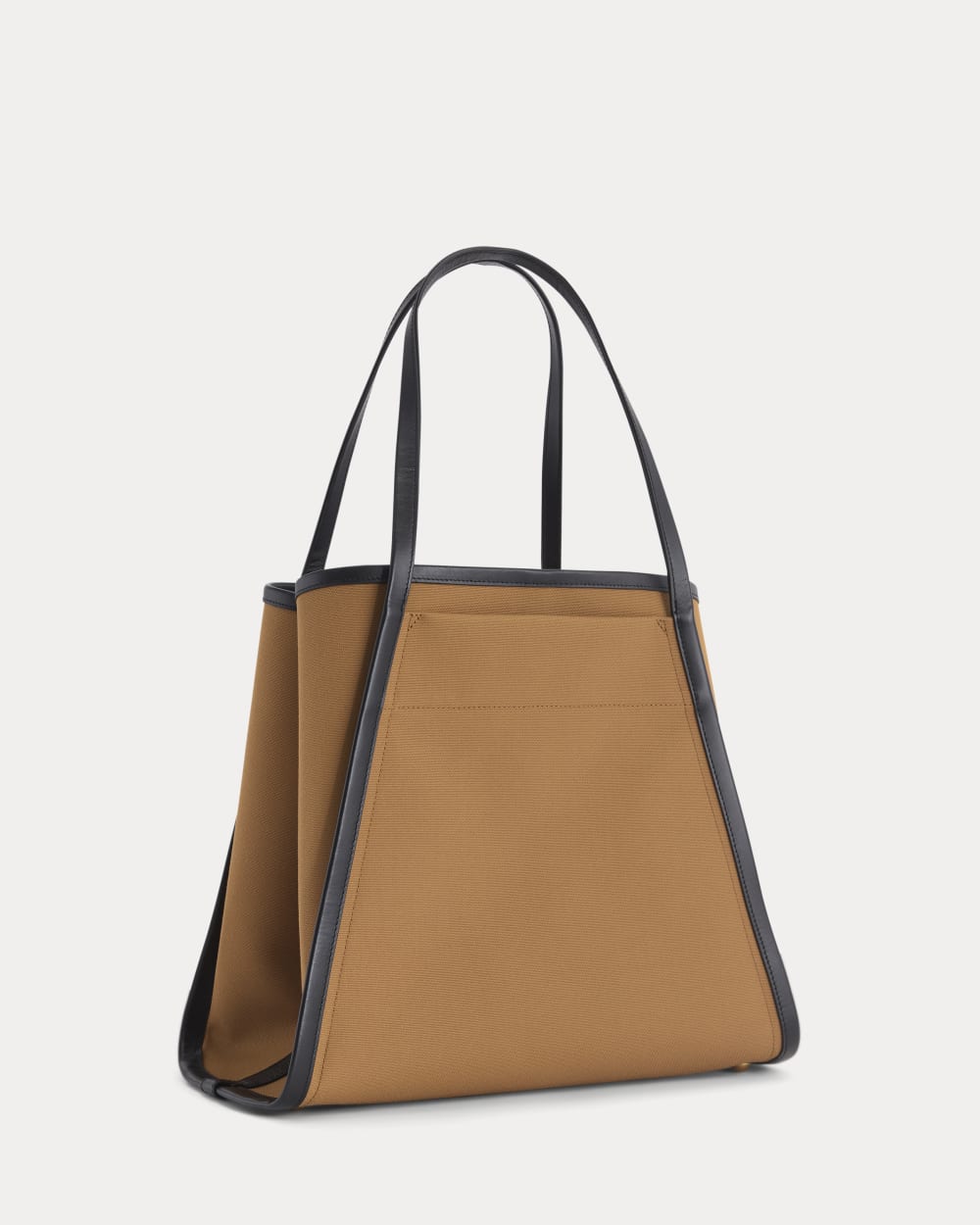Canvas Lug Tote | Golden Brown - Image 2