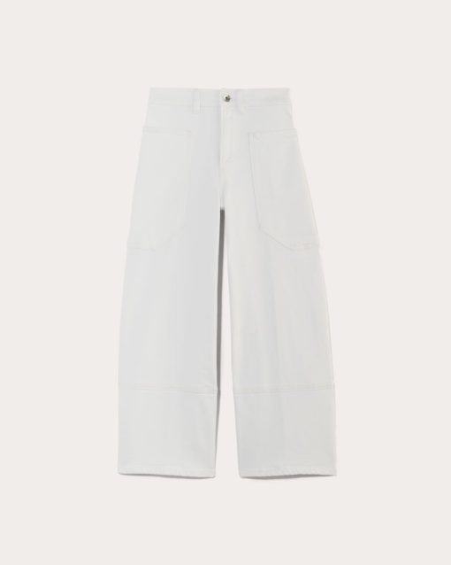 Alternative view of The Way-High® Gardener Cropped Jean | Ecru