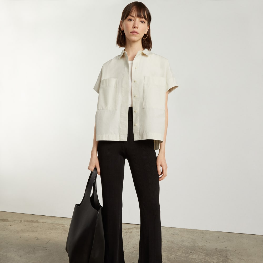 The Short-Sleeve Box Shirt | Sage - Image 6