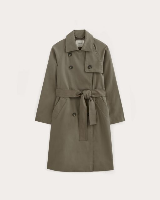 Alternative view of The Modern Trench Coat | Deep Taupe