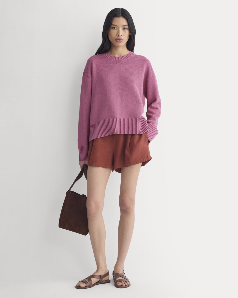 The Boxy Sweater in Everyday Cotton | Heather Rose - Image 3