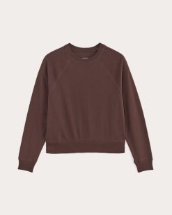 Alternative view of The Off-Duty Long-Sleeve Tee | Dark Mahogany
