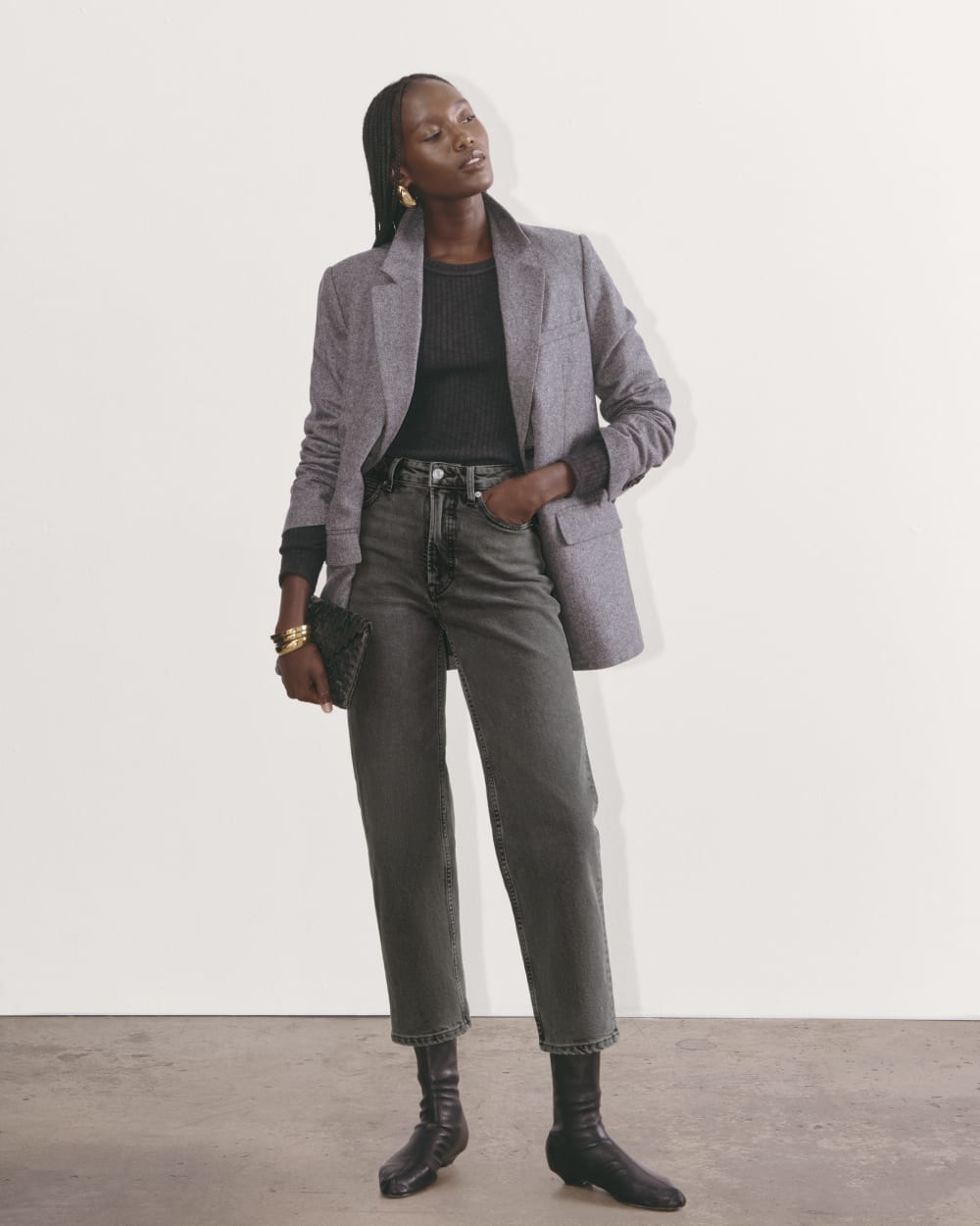 The Way-High® Hourglass Jean | Washed Black | 29 1/2 Inseam