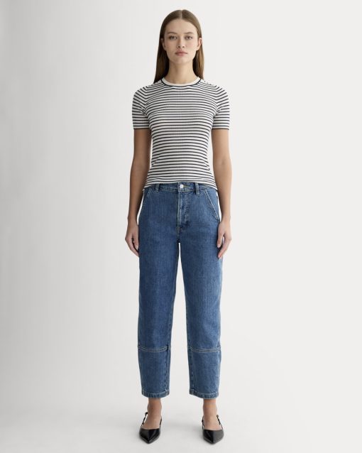 The Utility Barrel Pant | New Blue | Regular