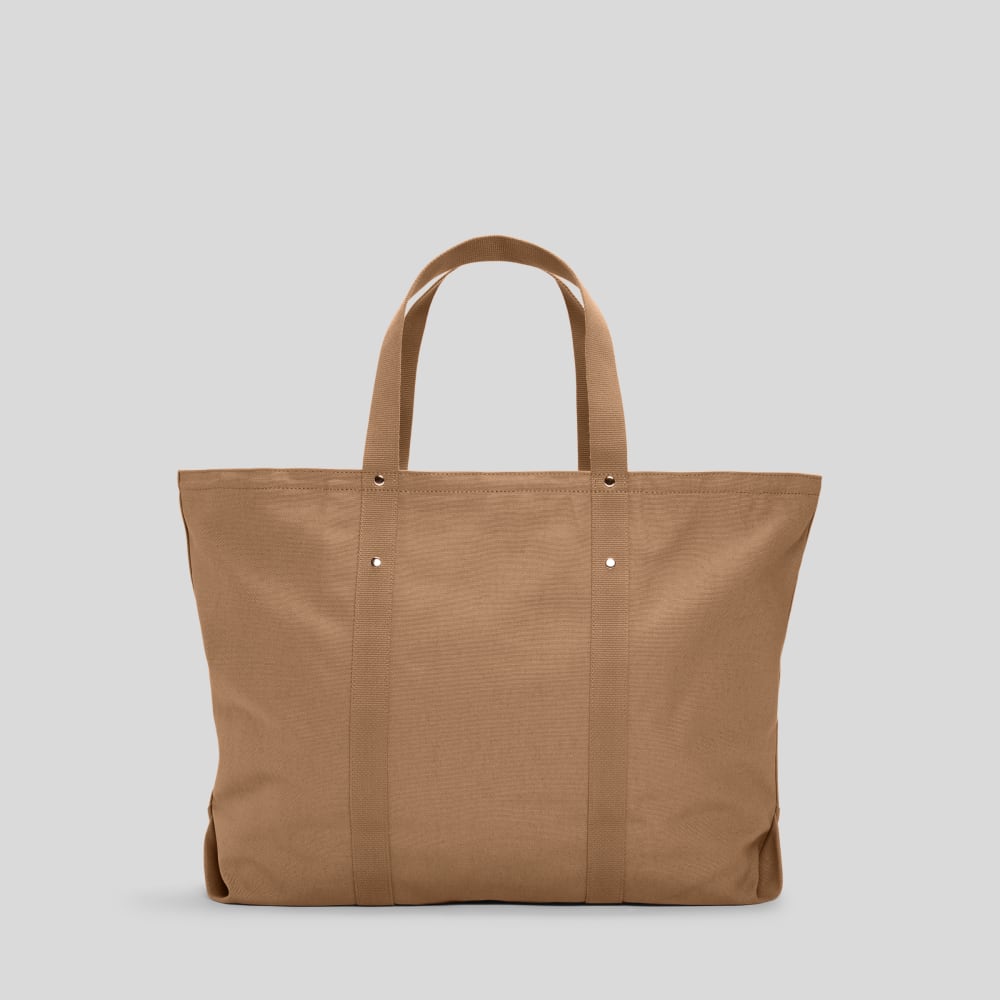 The Organic Canvas Weekender | Cappuccino - Image 3