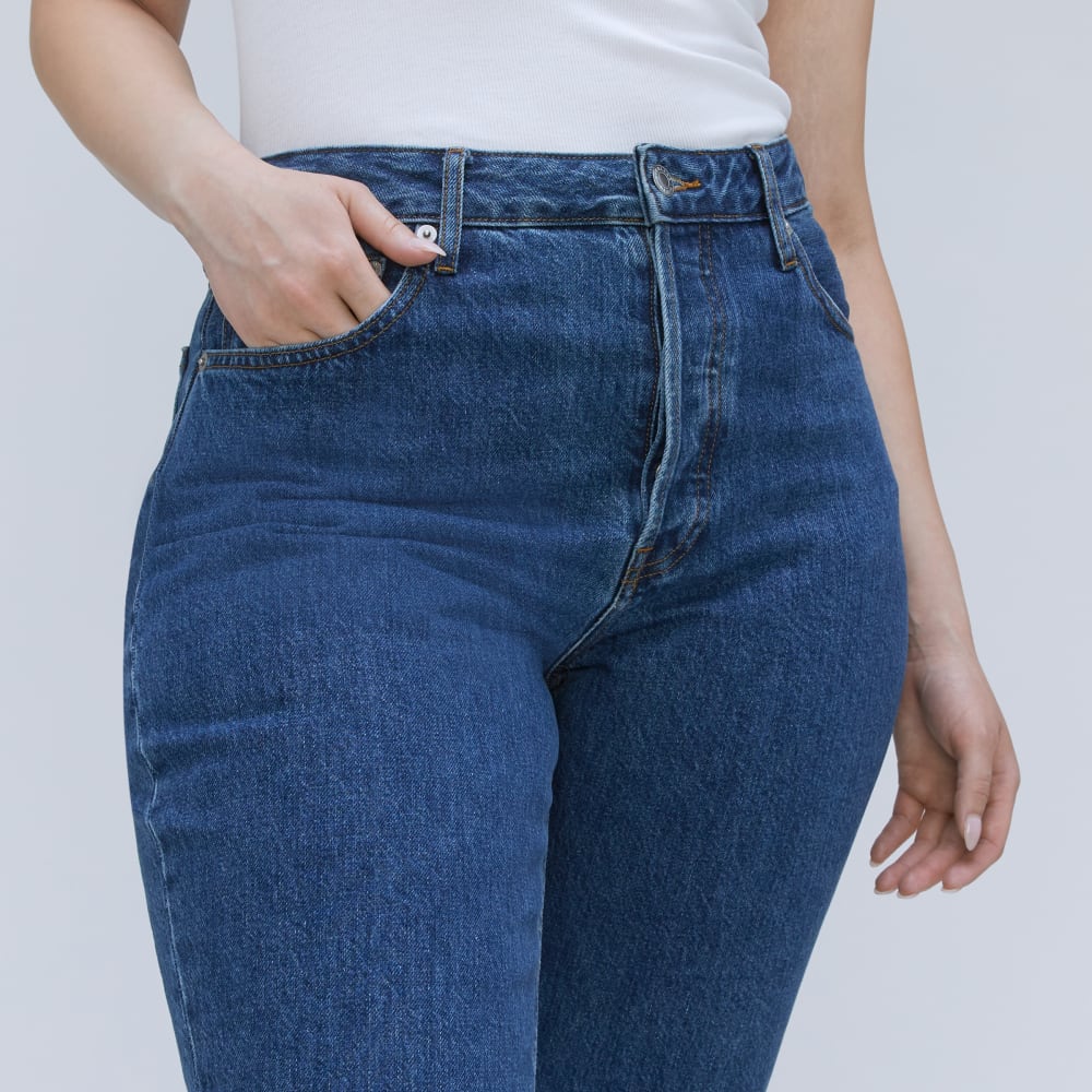 The '90s Cheeky Hourglass Jean | Deep Atlantic | 26.5 Inseam - Image 4