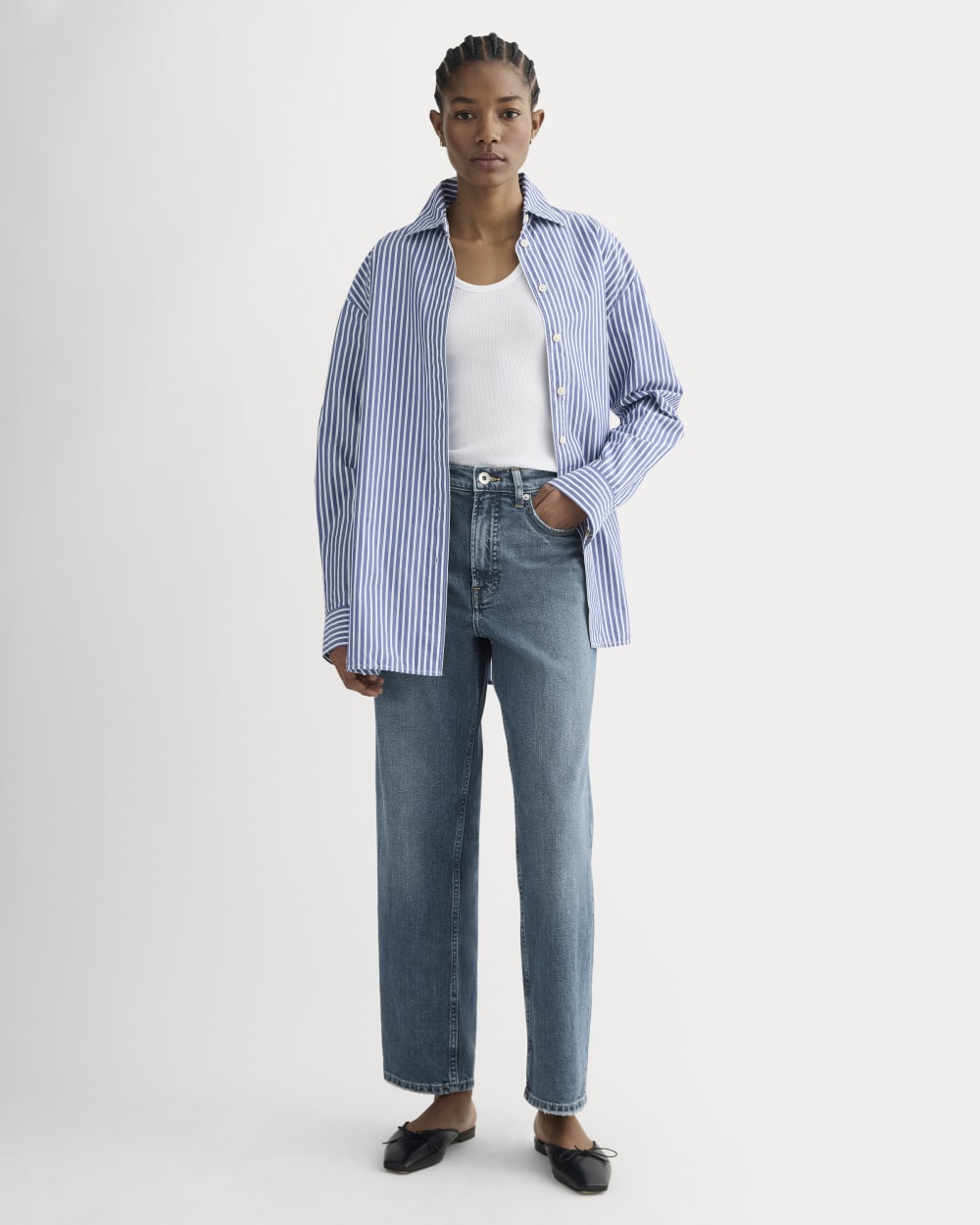 The Way-High® Jean 2.0 | Washed Indigo | 29.5 Inseam