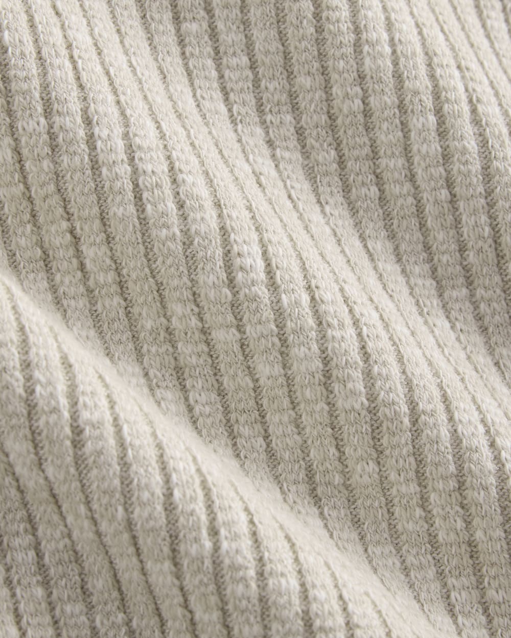The Cozy Rib Long-Sleeve Tee | Peyote / Bone - Image 6