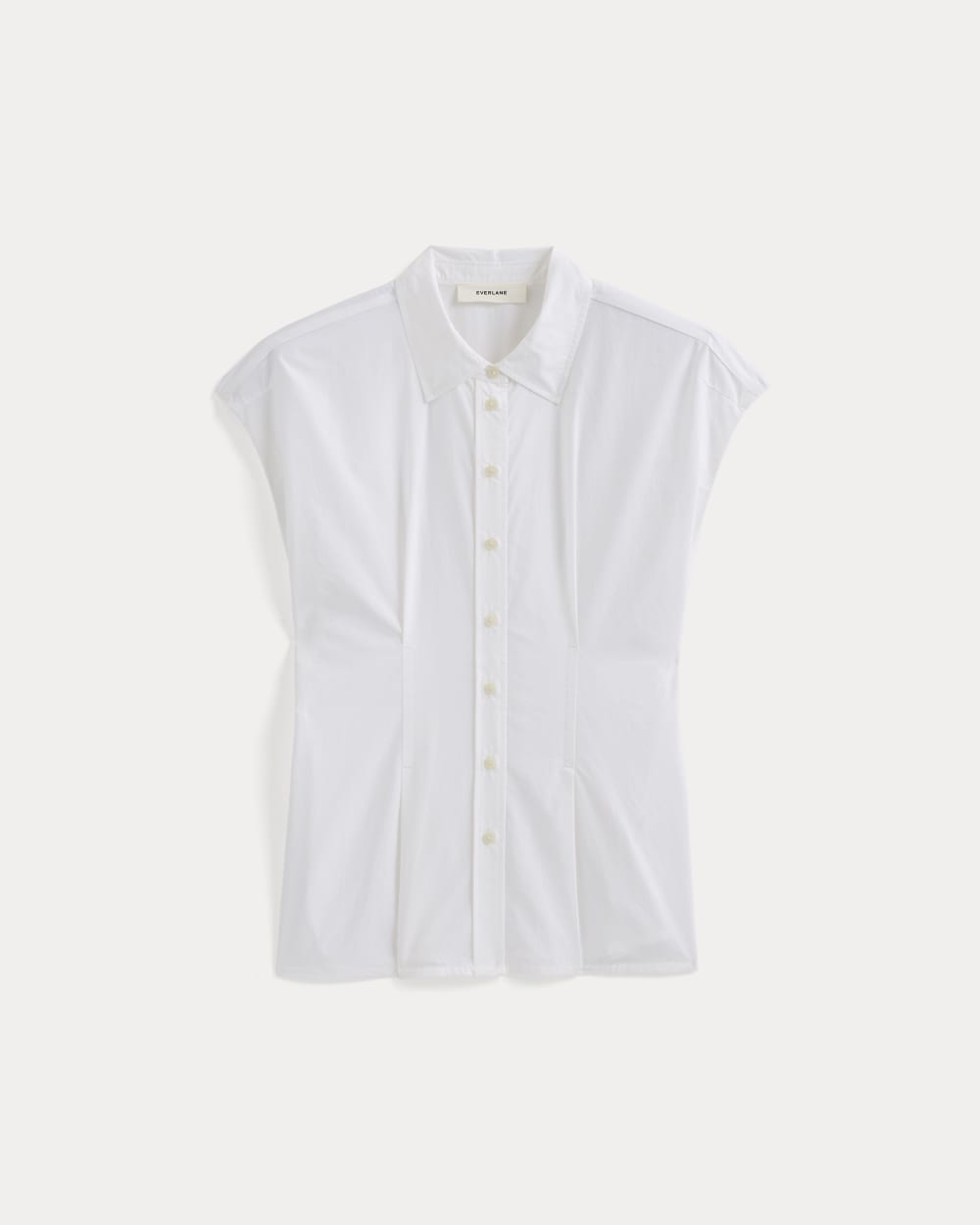 Muscle Shirt in Lightweight Cotton | White - Image 2