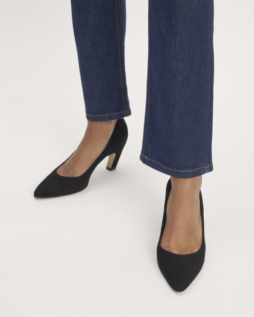 Alternative view of The Banana Pump | Black Suede