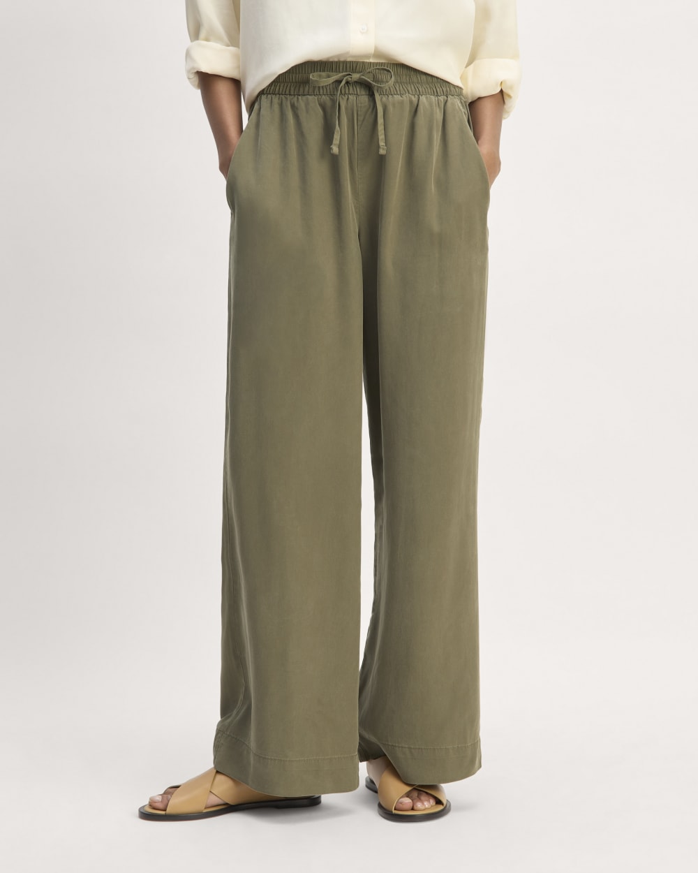 The Wide-Leg Pant in Butterlite | Kalamata - Image 3