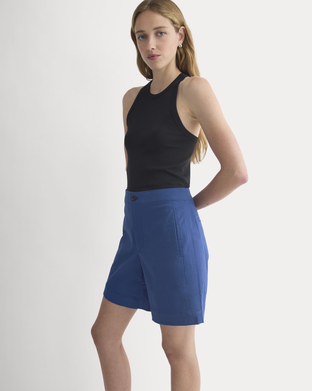 Side-Panel Tailored Short | Estate Blue - Image 4