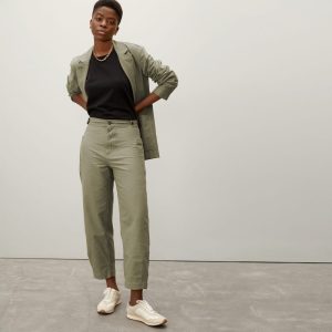 Alternative view of The Fatigue Barrel Pant | Bay Leaf