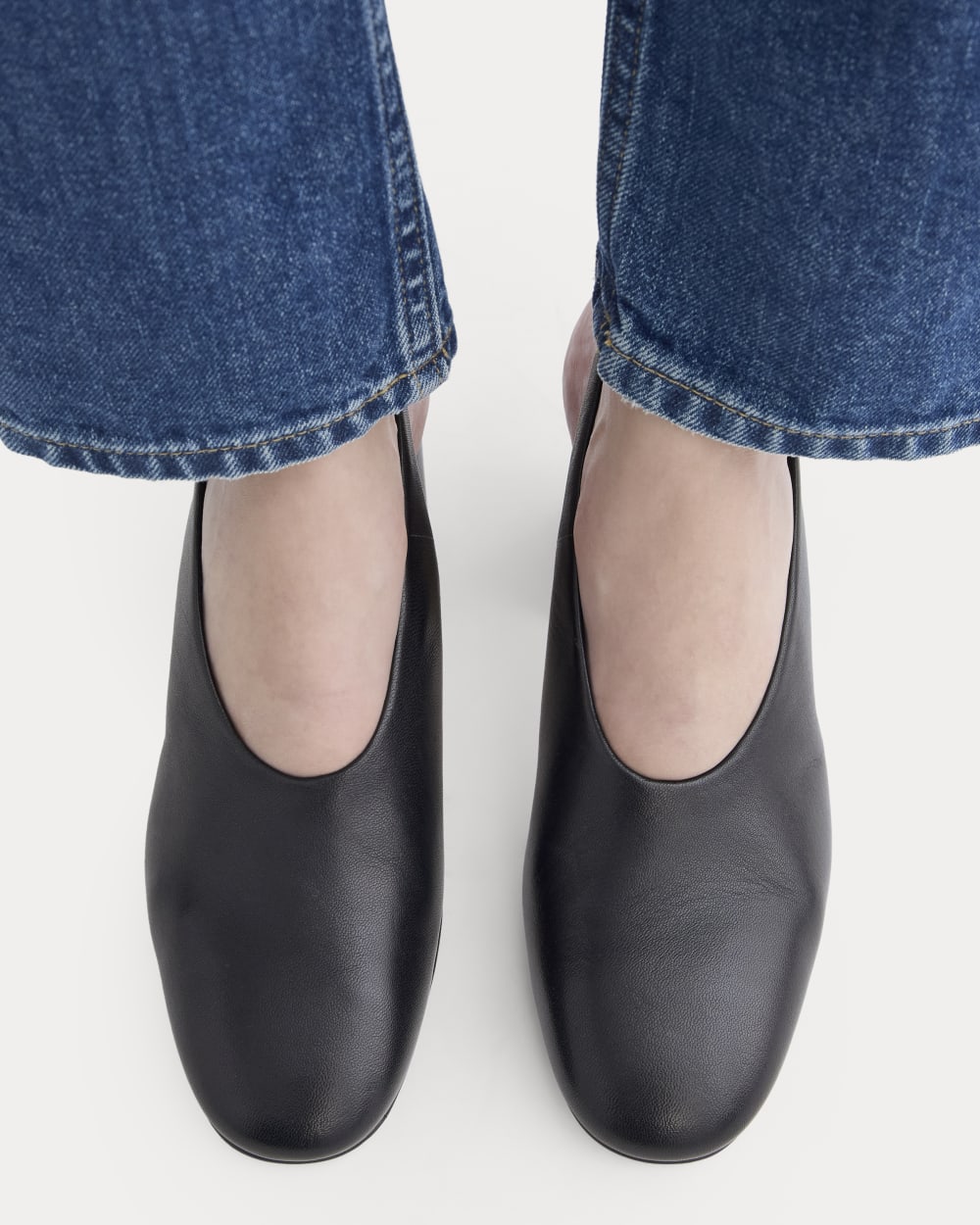 Curved Slingback Heel | Black - Image 5