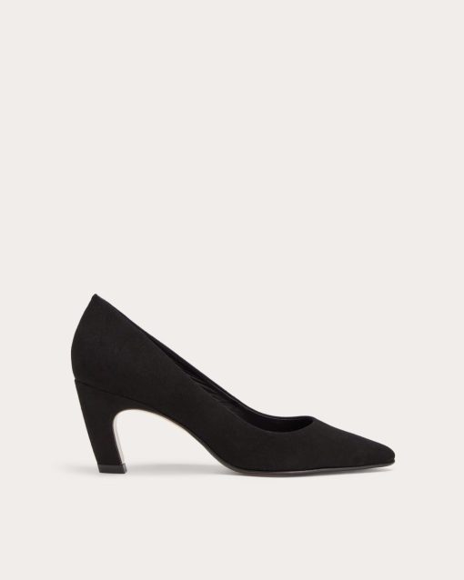 The Banana Pump | Black Suede