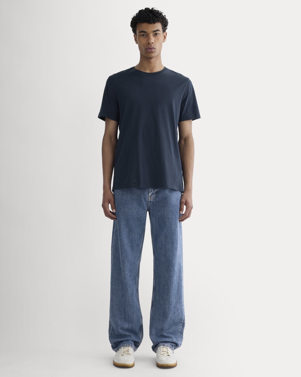 The Essential Organic Crew | Deep Navy - Image 3