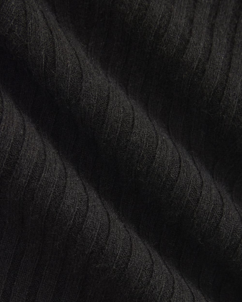 Cashmere Ribbed Boat-Neck Sweater | Black - Image 7