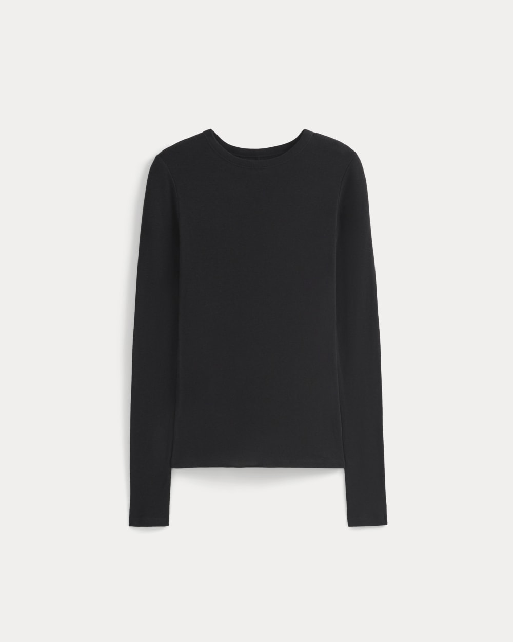 Tissue Long-Sleeve Crew | Black - Image 2