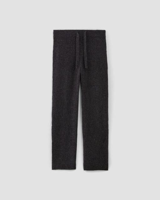 Alternative view of The Cozy-Stretch Straight-Leg Sweatpant | Charcoal