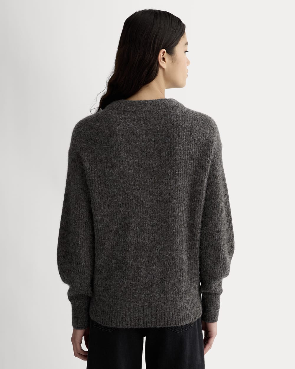 The Cocoon Crew in Alpaca | Dark Charcoal - Image 8