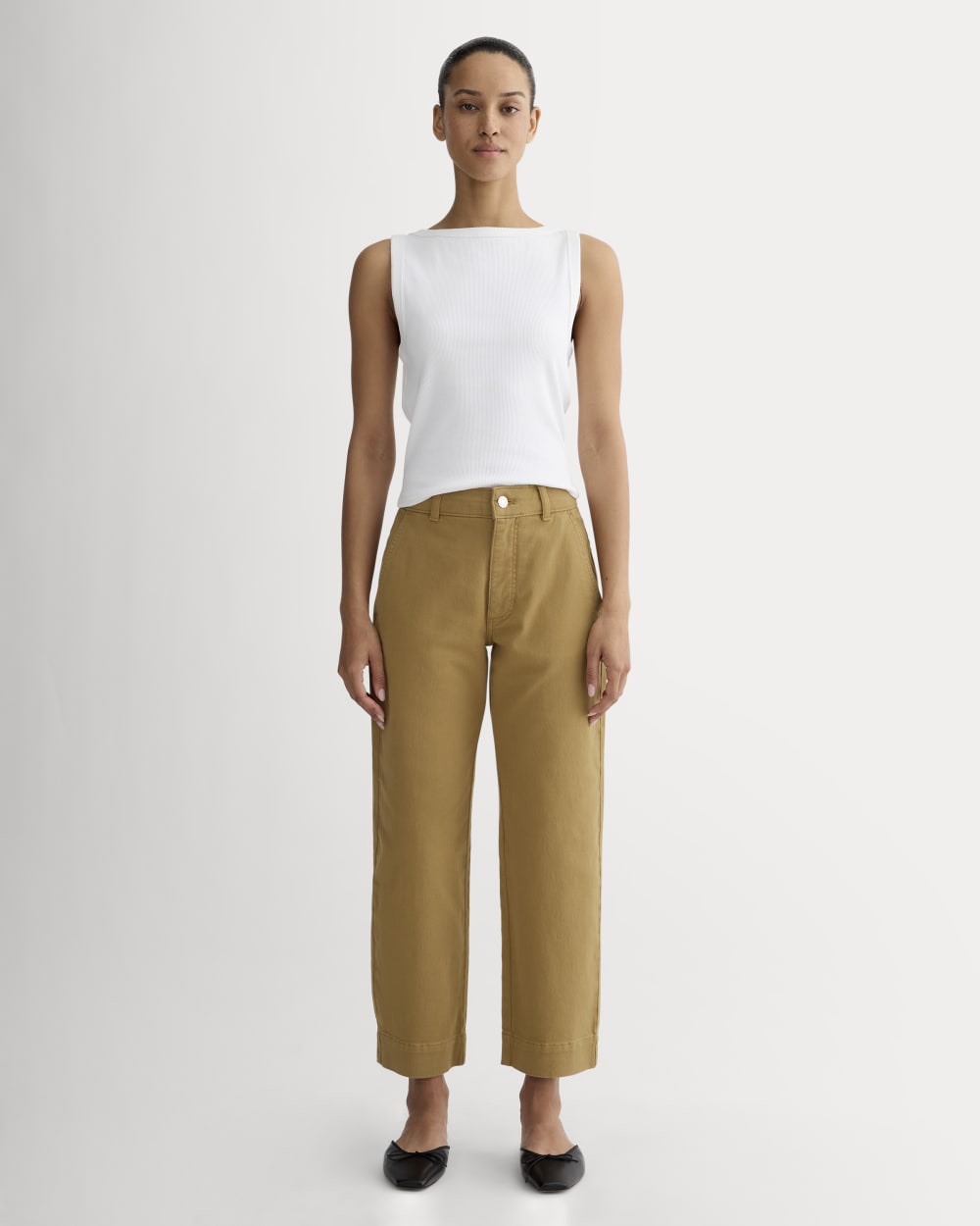 The Utility Straight-Leg Pant | Oak Brown | 26.5 Inseam