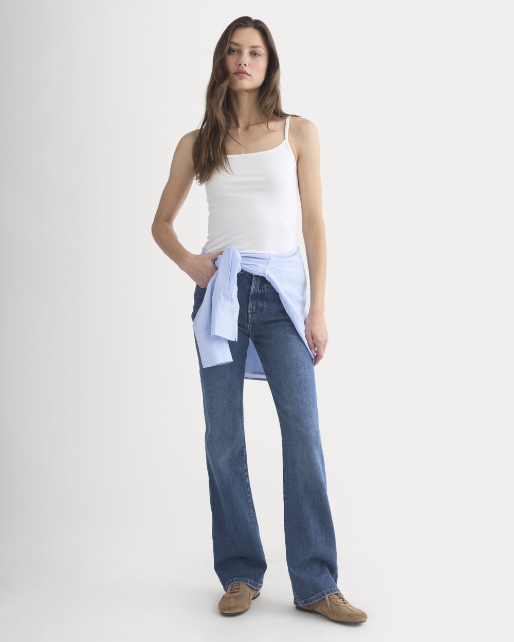 Scoopneck Cami | Bone - Image 3