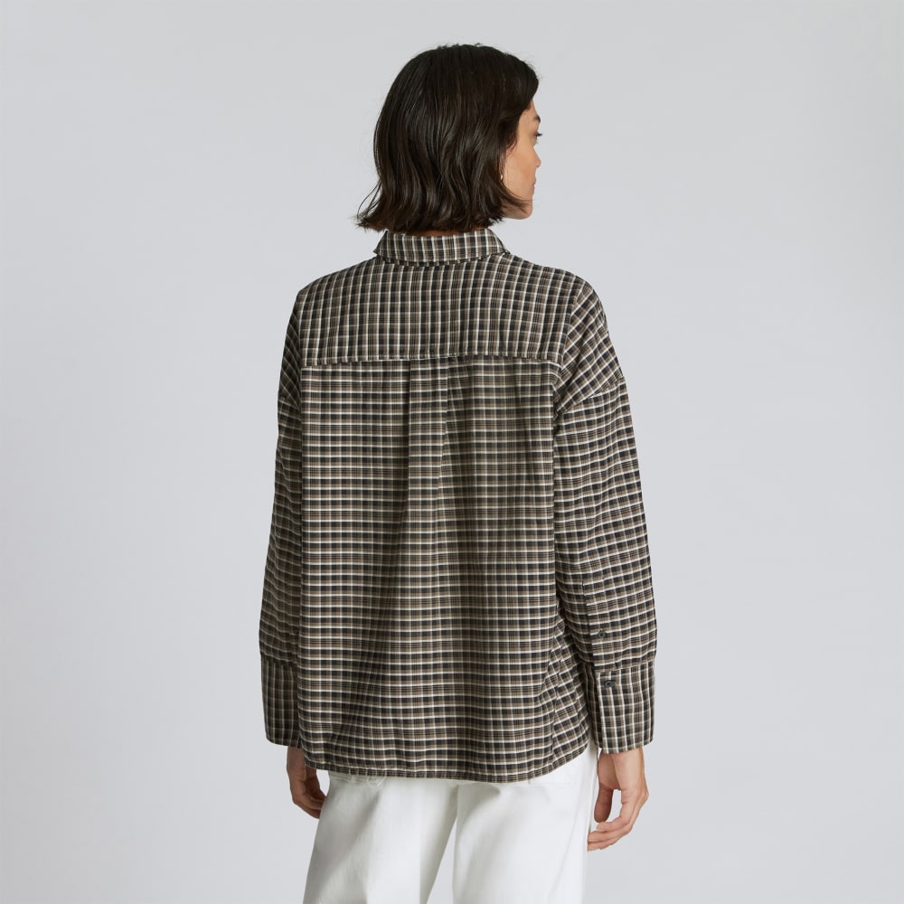 The Boxy Oxford | Falcon Mini Plaid - Image 3