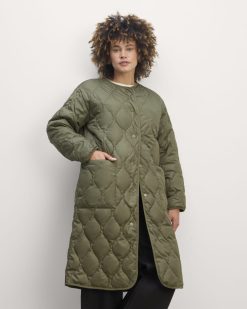 The Long Quilted Liner | Kalamata