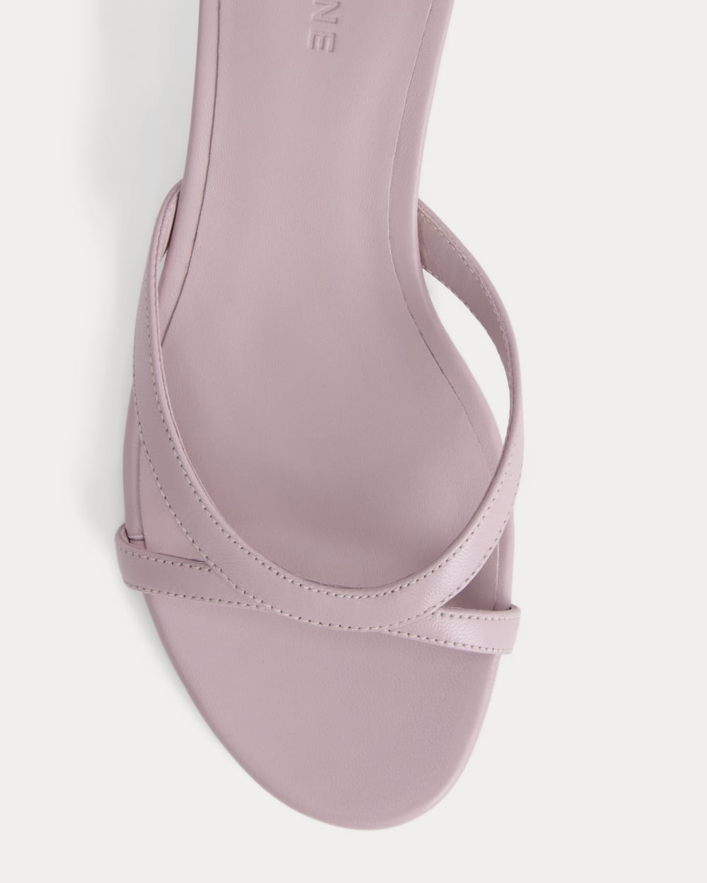Sculpted Heel Sandal | Pale Mauve - Image 5