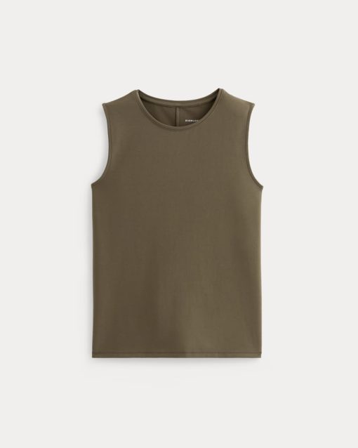 Alternative view of The Form Tank | Deep Taupe