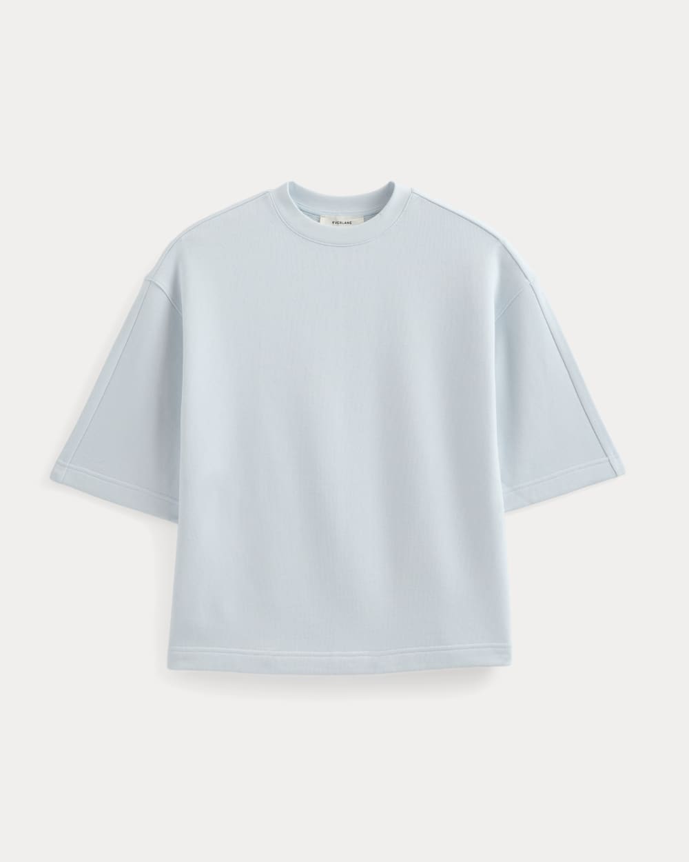 Lightweight Terry Oversized Tee | Skywriting - Image 2