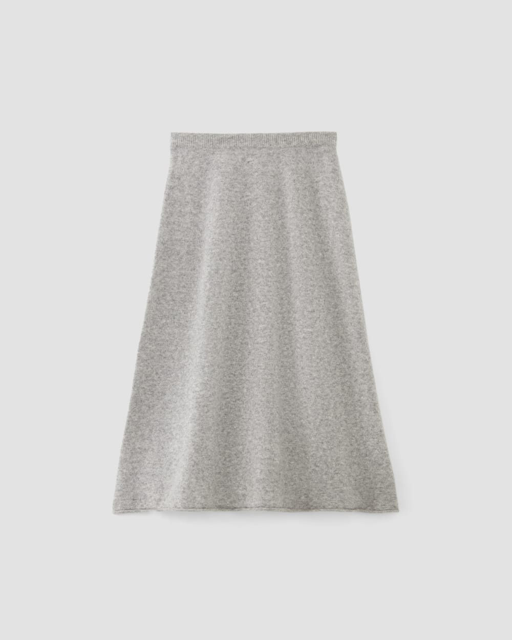 The Cozy-Stretch Skirt | Heathered Grey - Image 2