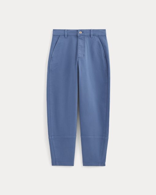 Alternative view of The Utility Barrel Pant | Cornflower Blue | Regular