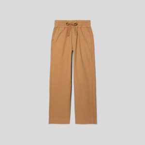 Alternative view of The Canvas Organic Cotton Pull-On Pant | Cappuccino