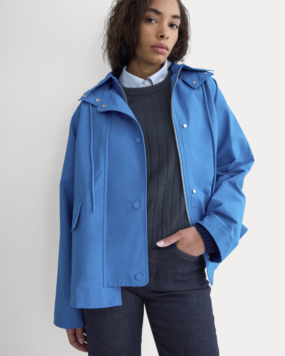 The Short Anorak | Imperial Blue - Image 4