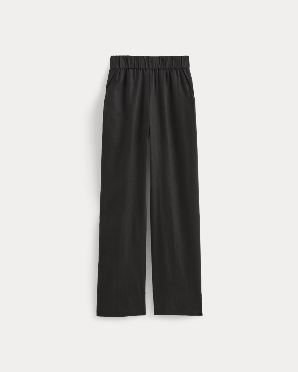 The Linen Easy Pant | Black - Image 2