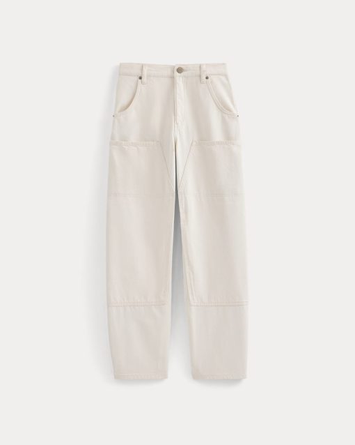 Alternative view of Pull-On Carpenter Jean | Ecru